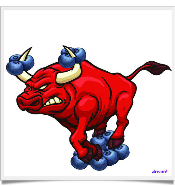 Bull Blueberry Energy Drink