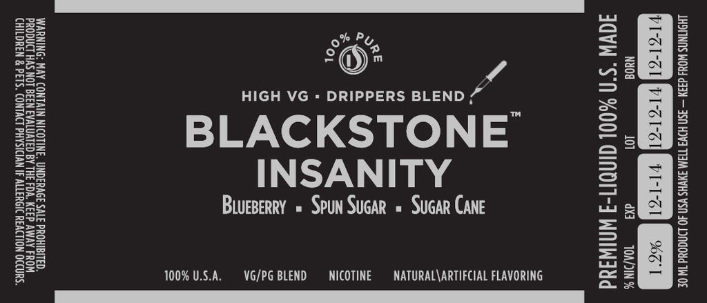 Insanity Drippers Blend