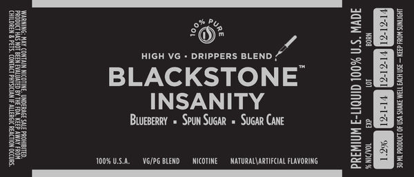 Insanity Drippers Blend