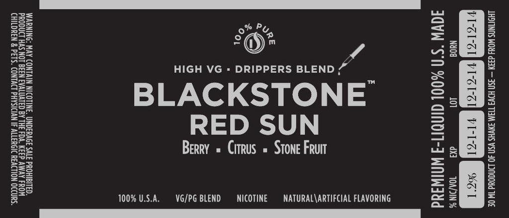 Red Sun Drippers Blend