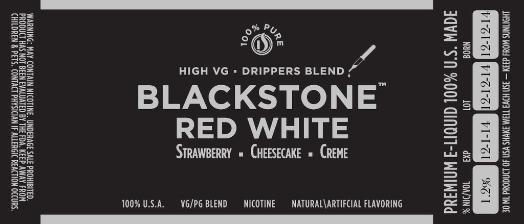 Red White Drippers Blend