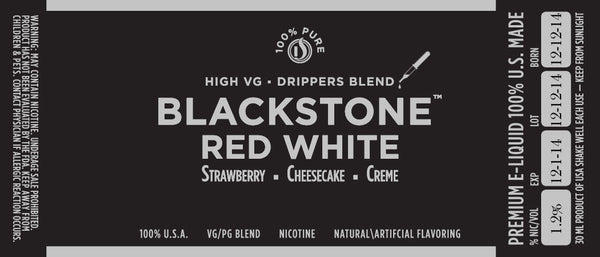 Red White Drippers Blend